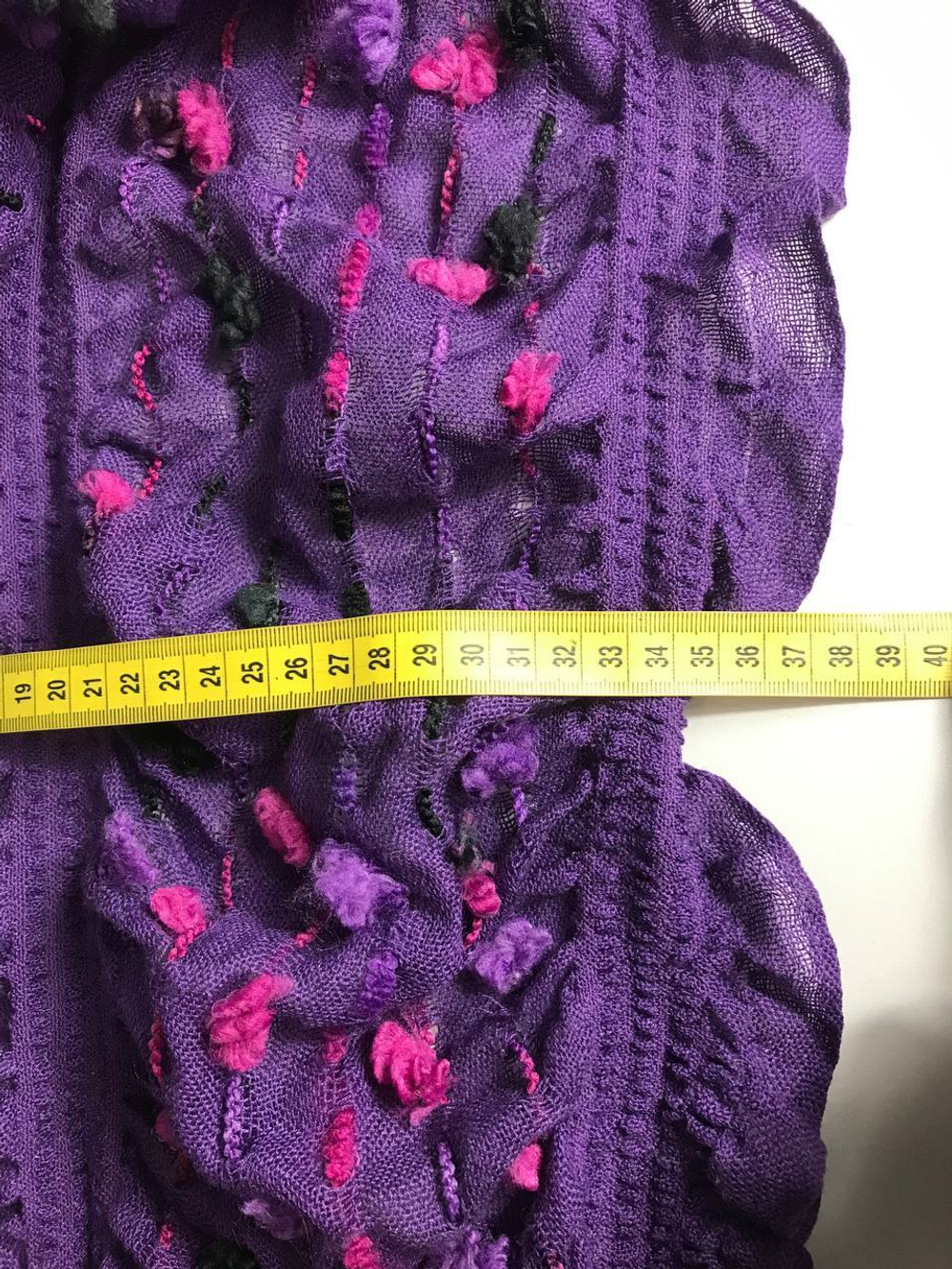 Палантин с цветочками