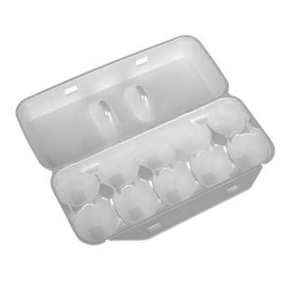 Лоток для яиц 10BY (250х105х35) ВСП (400 шт.) Южуралпак Белый