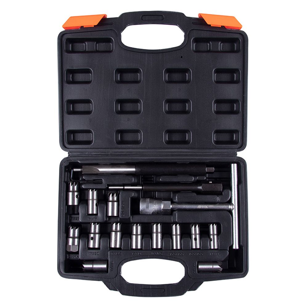 AFFIX (AF10315117C) Набор фрез для правки седел дизельных форсунок, кейс, 17 предметов