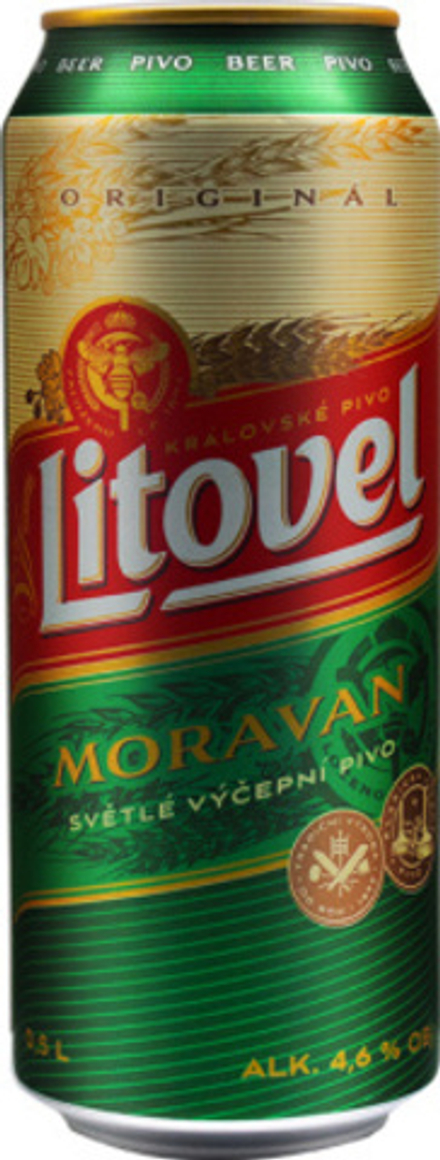 Пиво Литовел Мораван / Litovel Moravan 0.5 - банка