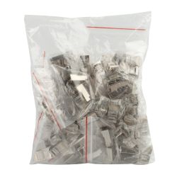 Джек ЭРА RJ-45 8P8C CAT 5e экранированный упаковка 100 шт. | Разъёмы, переходники, ТВ делители