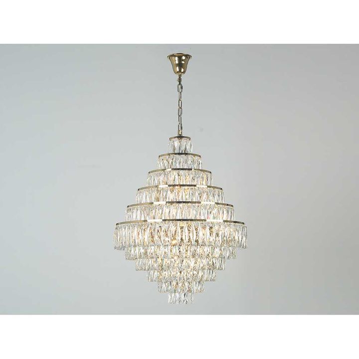 Подвесная люстра Newport 10125+15/C gold М0068934