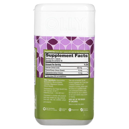 OLLY, Plant Powered Rest, 30 капсул