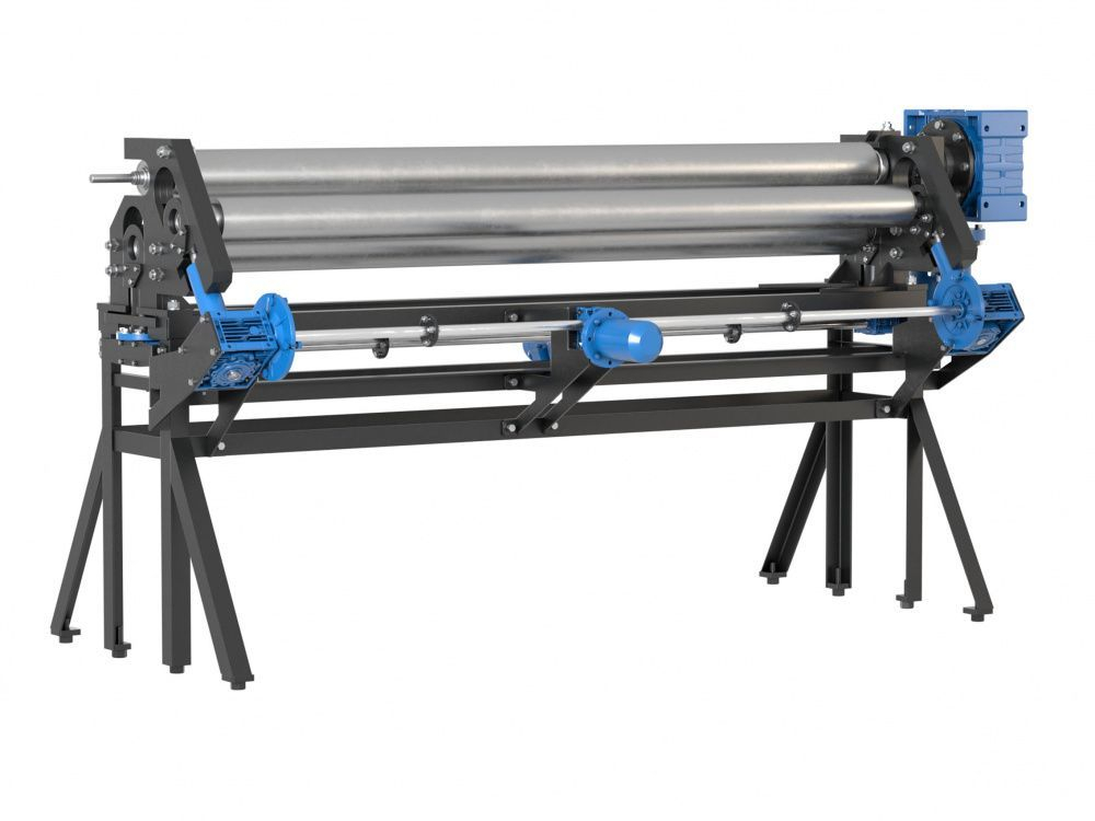 Электромеханические вальцы Rollen RMEA-2000x2
