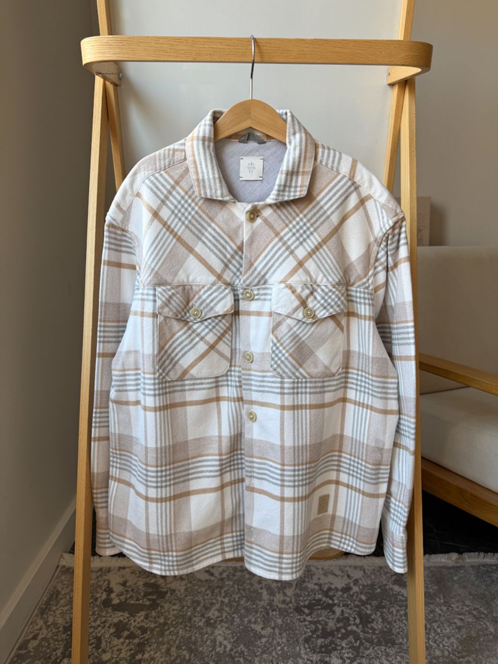 Хлопковая рубашка Eleventy, 152