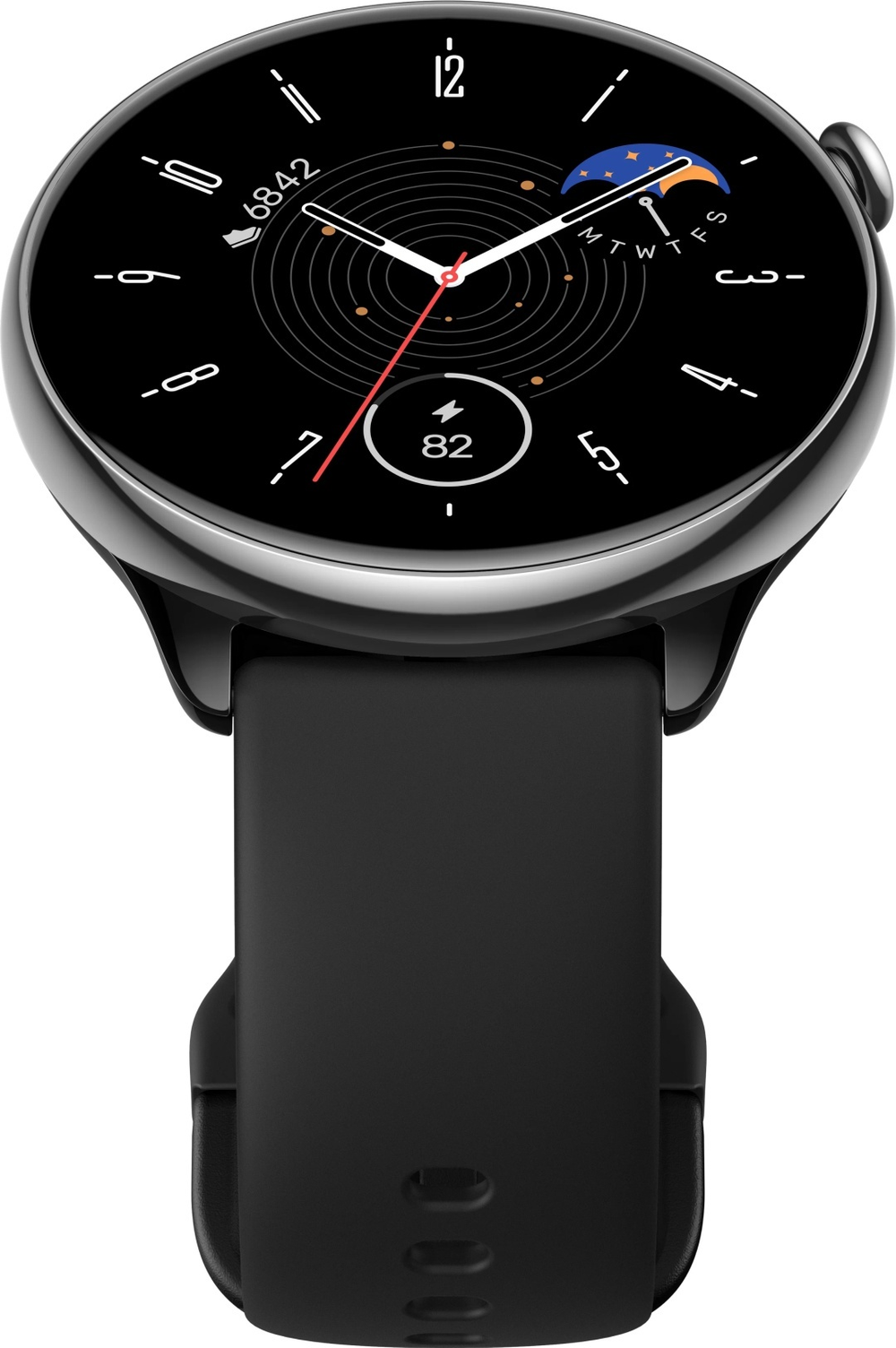 Смарт-часы Amazfit GTR Mini 43 мм серебристый-черный-черный