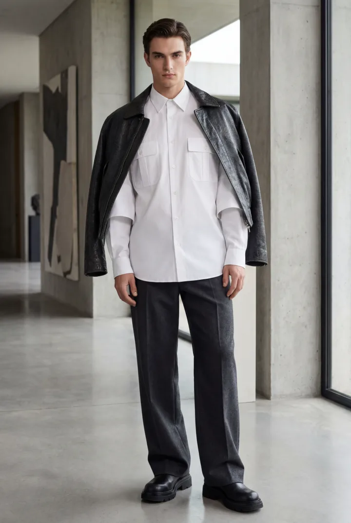 Рубашка мужская «ALLIE»