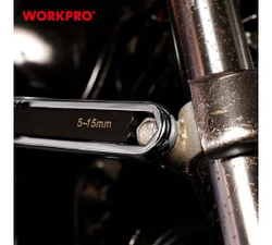 Универсальный разводной ключ WORKPRO 5-27 мм WP272016