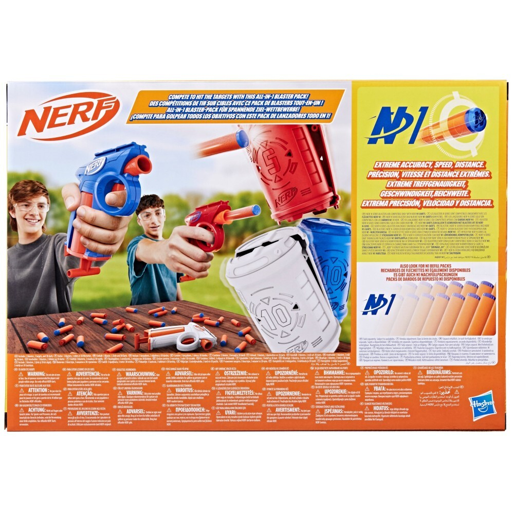 Hasbro Nerf N Series - Три бластера Backyard Triple Pack + 3-PAK стрел G1804