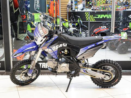 Питбайк PROGASI SMART 5 MINI 125CC BLUE 14/12 (Полуавтоматическая КПП)