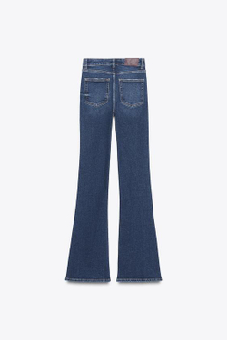 ZARA ДЖИНСЫ Z.06 КЛЕШ С ВЫСОКОЙ ПОСАДКОЙ, СИНИЙ