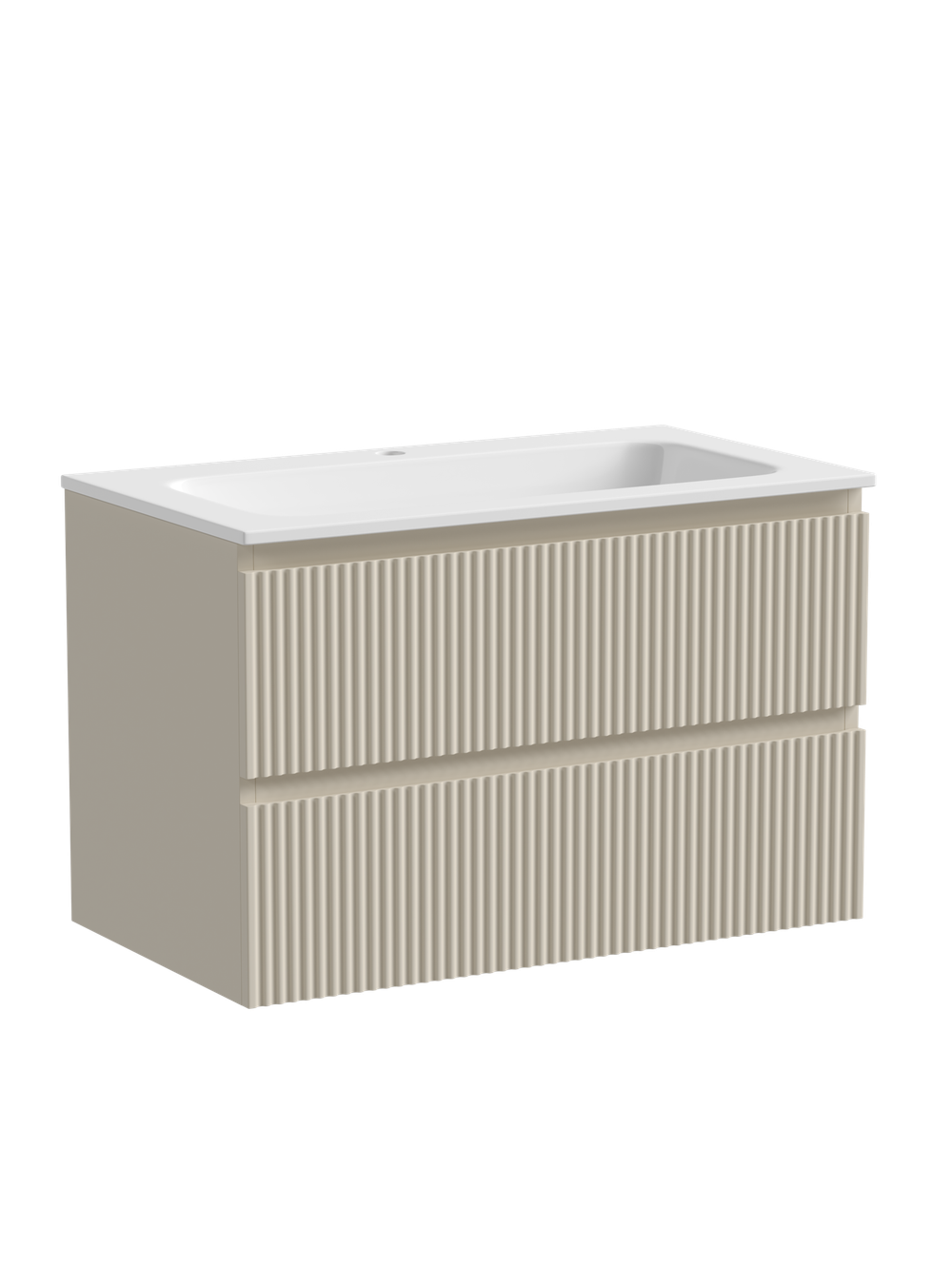Тумба с раковиной Sancos Snob R 80 см SNR80CE beige soft
