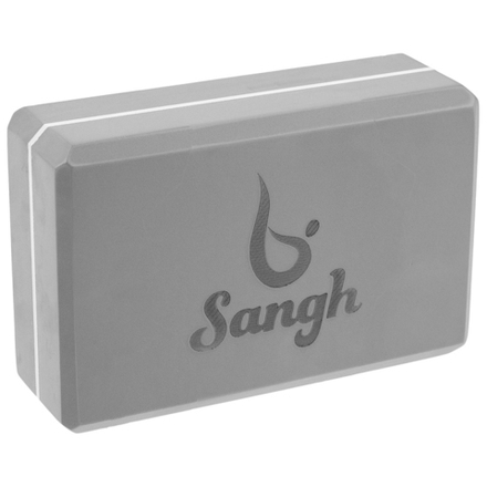 Опорный блок Sangh Gray-Line 23*15*8 см для занятий йогой