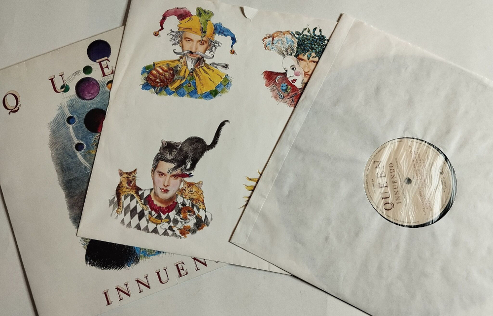 Винтажная виниловая пластинка LP Queen Innuendo (Europe 1991)