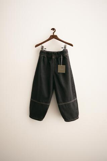 ZARA TIMELESS — ДЖИНСЫ BALLOON, КОРИЧНЕВЫЙ