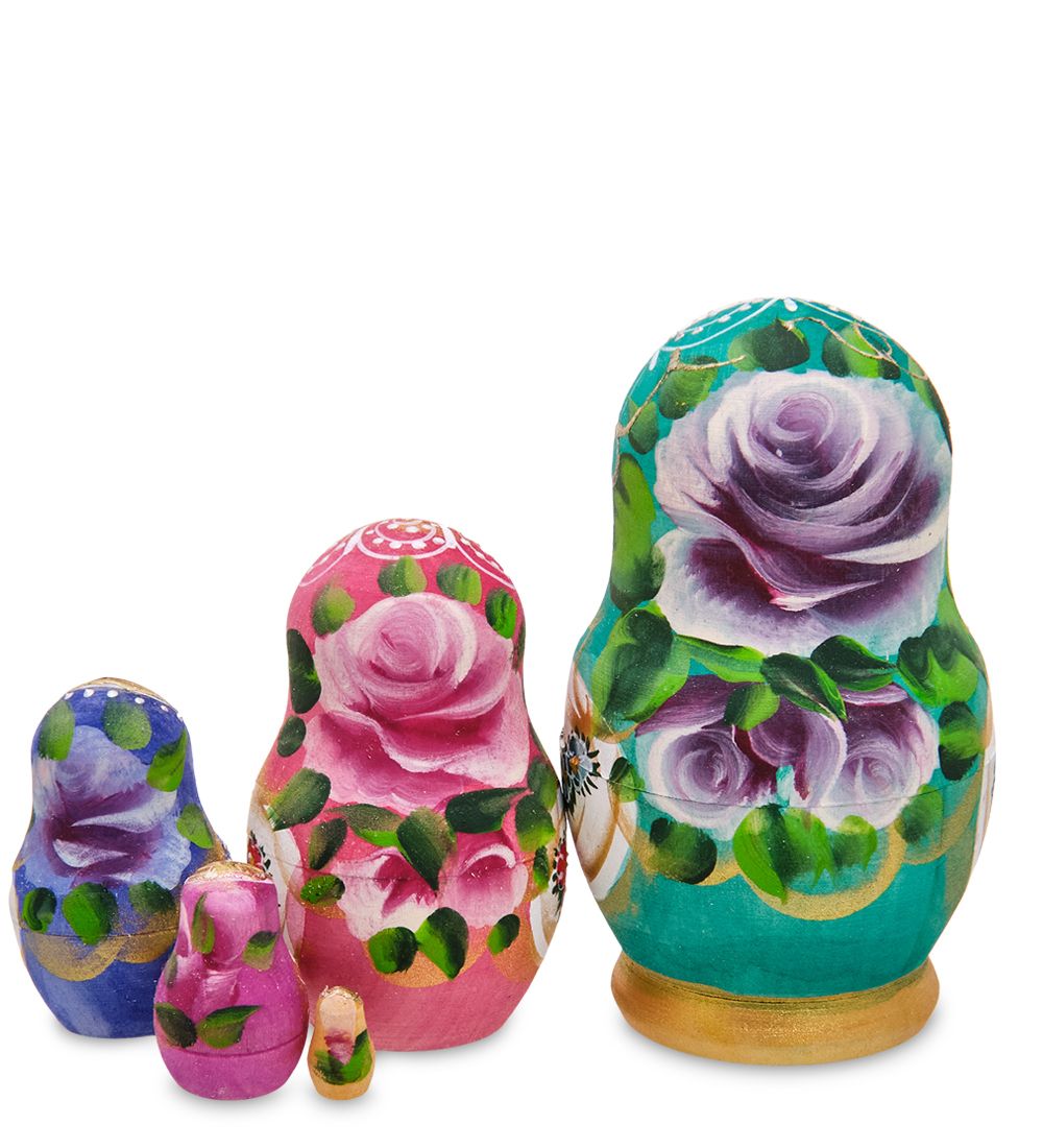 Народные промыслы МР-44/ 3-B Матрешка 5м «Василина» мал.