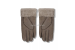 UGG Перчатки Замшевые Женские Серые
