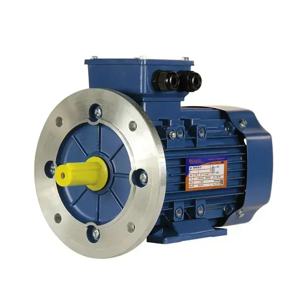 Электродвигатель трехфазный 5АИ 80 В4 IM 2081 1.5 кВт 1500 об/мин