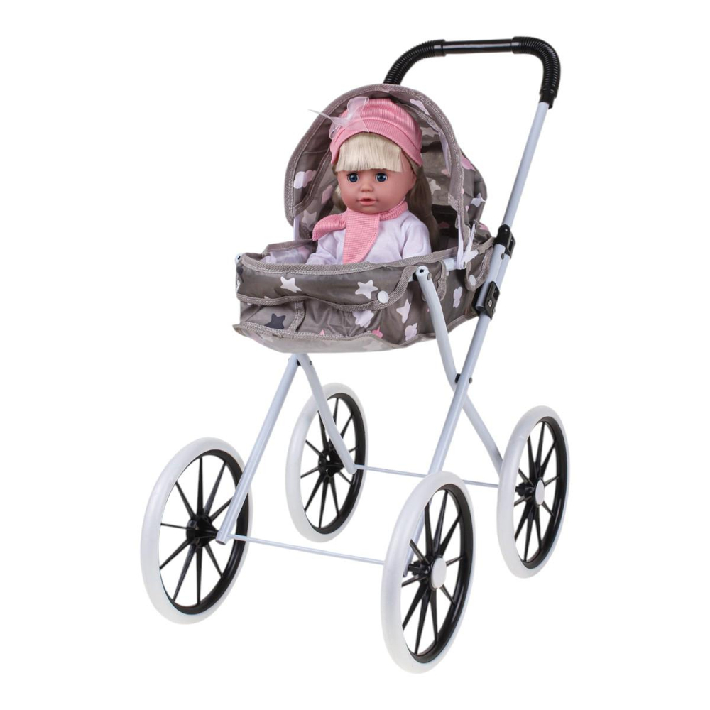 Коляска для куклы лежачая, пакет Z918-11