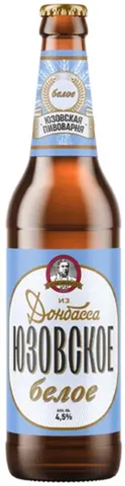 Пиво Юзовское Белое / Yuzovskoe Beloe 0.45 - стекло