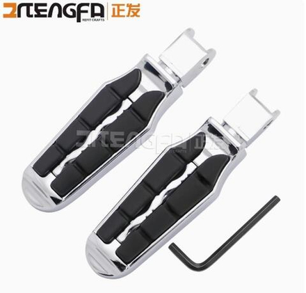 Подножки водительские Honda VTX1300/1800 Shadow VT750/1100 Aero Shadow 400 Хром