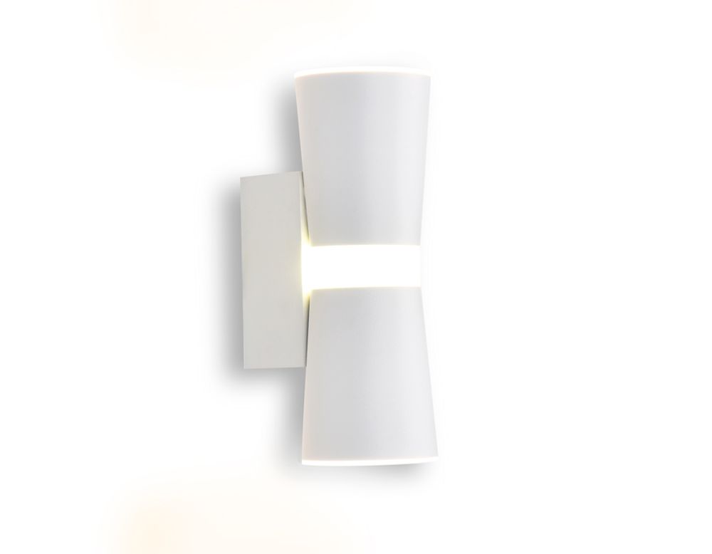 Настенный светодиодный светильник FW195 WH/S белый/песок LED 3000K 12W 70*200*100