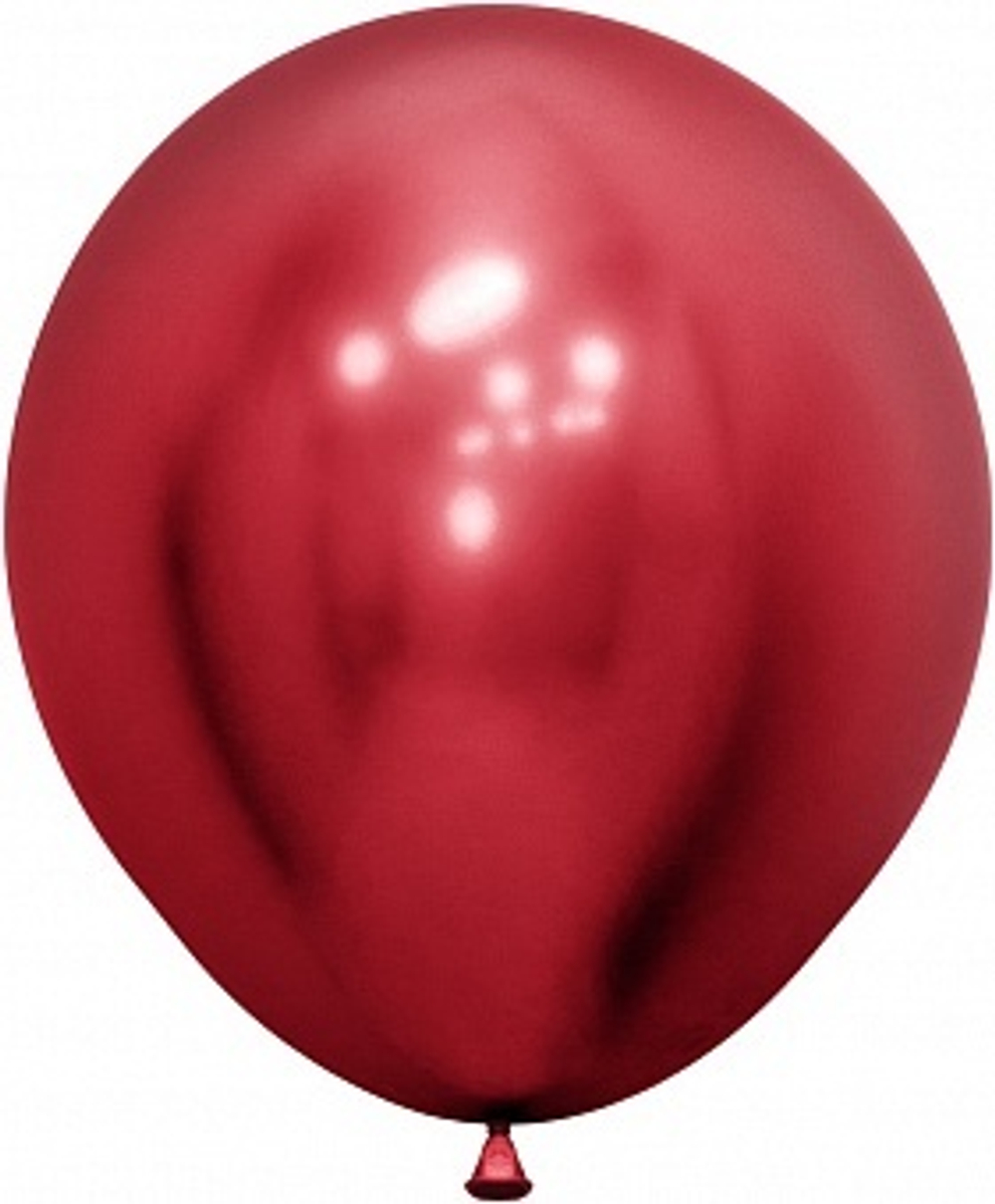 S 18" Хром Рефлекс Красный (915) 45 см.