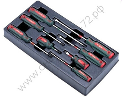 Набор отверток Hans в ложементе, TT-10