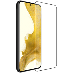 Закаленное стекло 6D с олеофобным покрытием для смартфона Samsung Galaxy S22+ и S23+, черные рамки, G-Rhino