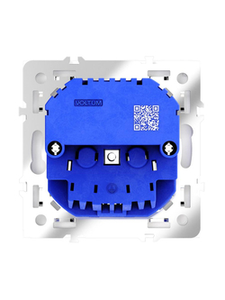 Розетка 1-м СП S70 16А с USB A+A с заземл. защ. шторки механизм кашемир Voltum VLS040403