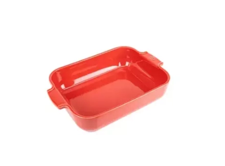 Peugeot - Керамическое блюдо Appolia 32x21см красное / артикул   60053  / GTIN 4006950060053