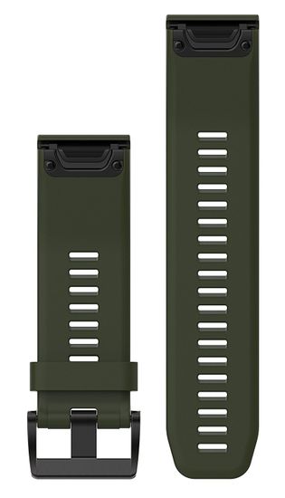 Ремешок силиконовый QuickFit 26 для Garmin Fenix 5X (зеленый) 010-12517-03