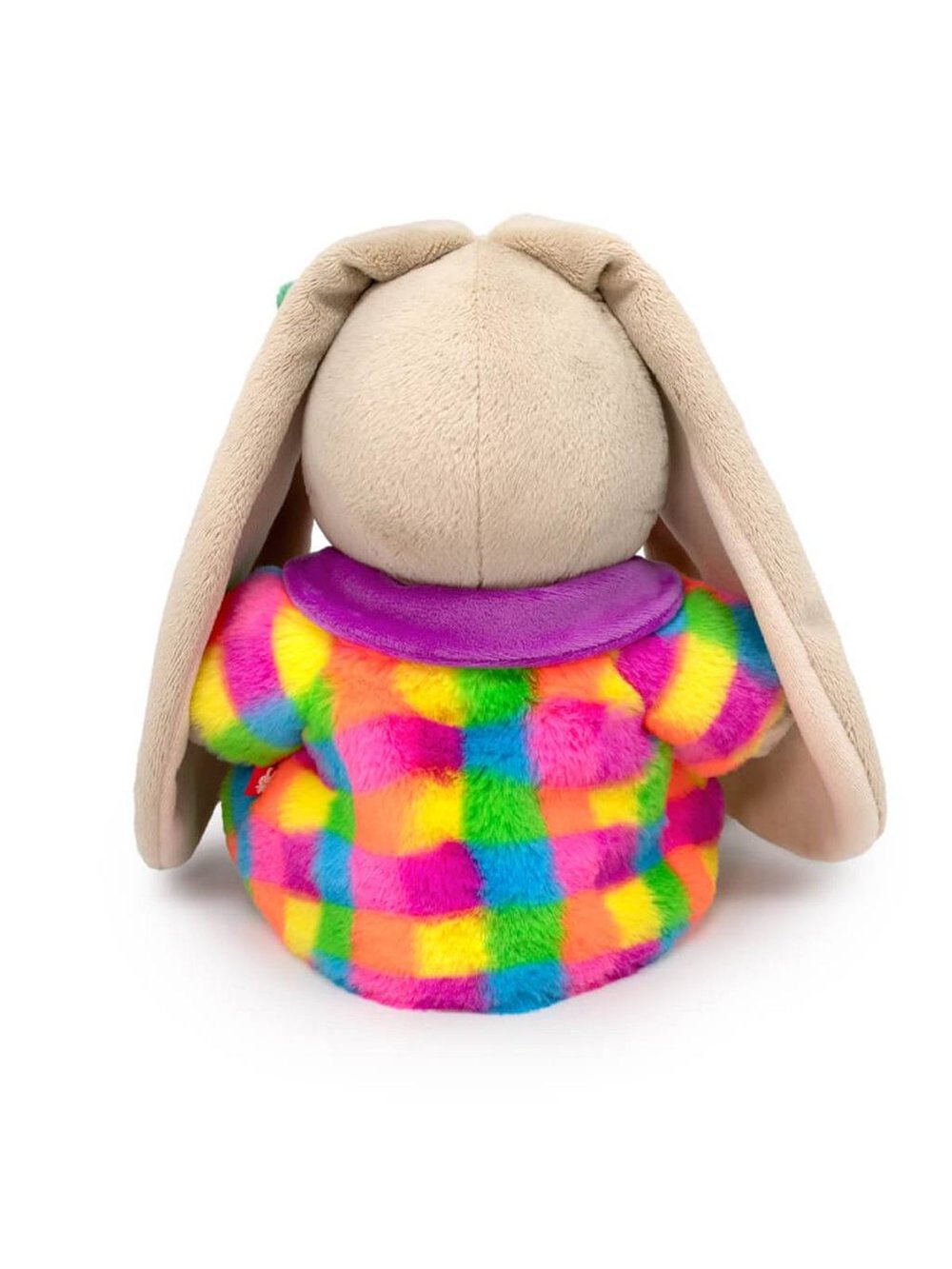 Мягкая игрушка Зайка Ми в шубке мультиколор 18см