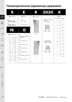 Державка MCSNR1616H12 Deskar