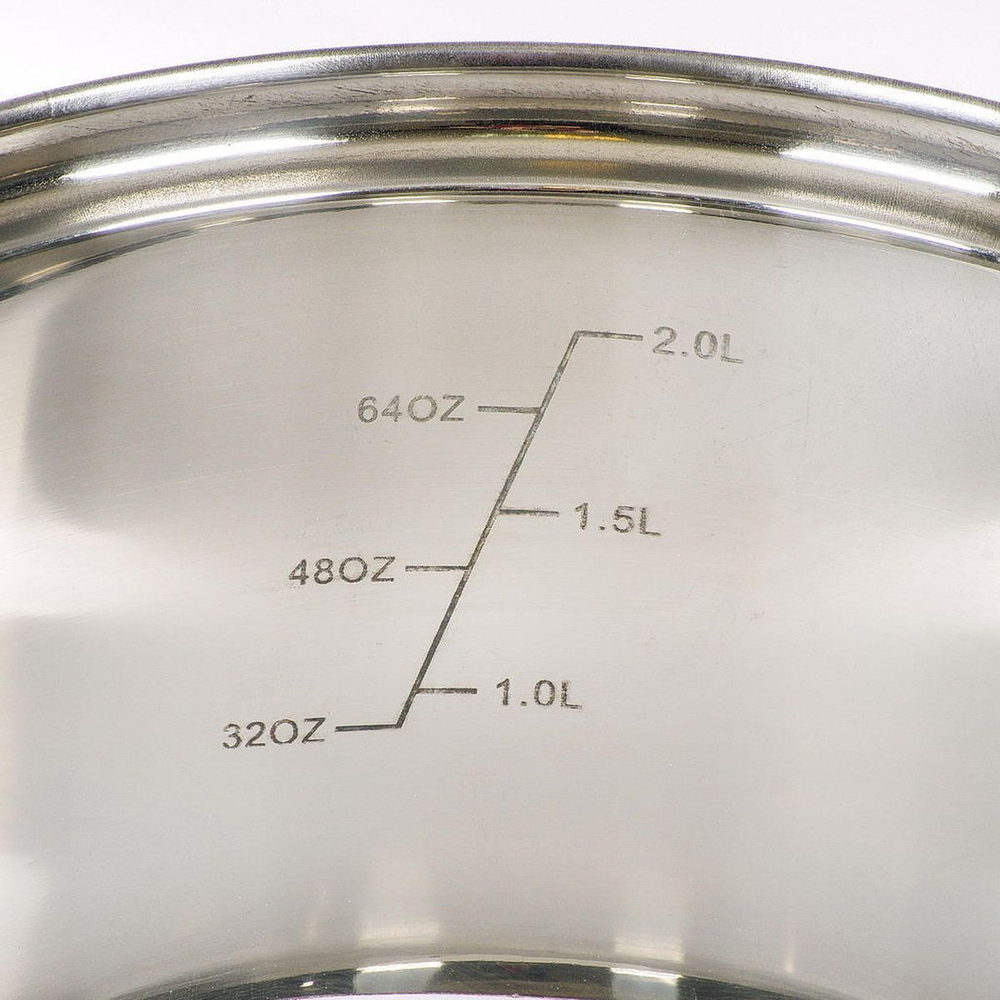 Набор посуды нерж, 6 пр, кастрюли 1.9,2.9,3.9, DNN3, SD-A17-6