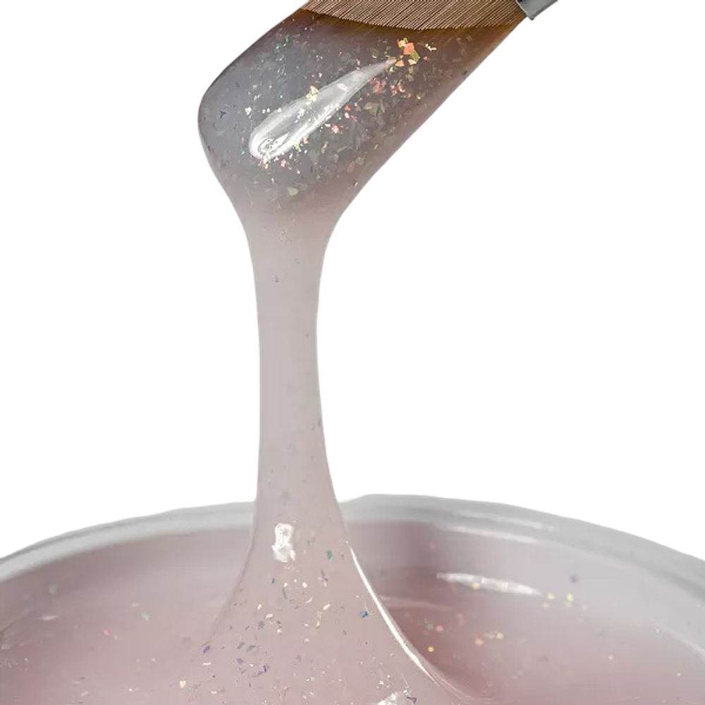 Гель моделирующий с шиммером Runail Expert №134, 15г