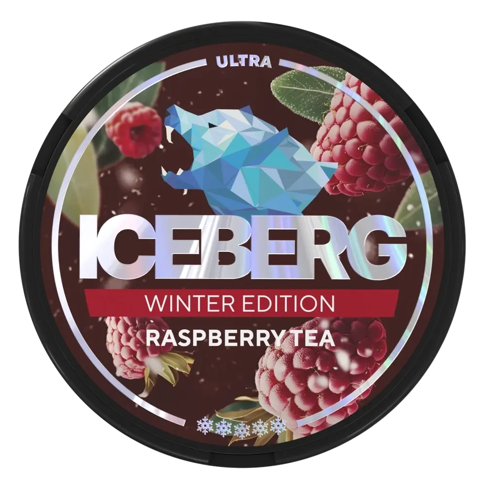 ICEBERG ULTRA WINTER EDITION RASPBERRY TEA (150 МГ) - МАЛИНОВЫЙ ЧАЙ