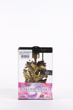 Наконечник АМ Виноградный лист 16мм, ст.золото