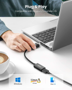 Конвертер DisplayPort на HDMI adapter, 4K*2K@60Hz, UGREEN 70694