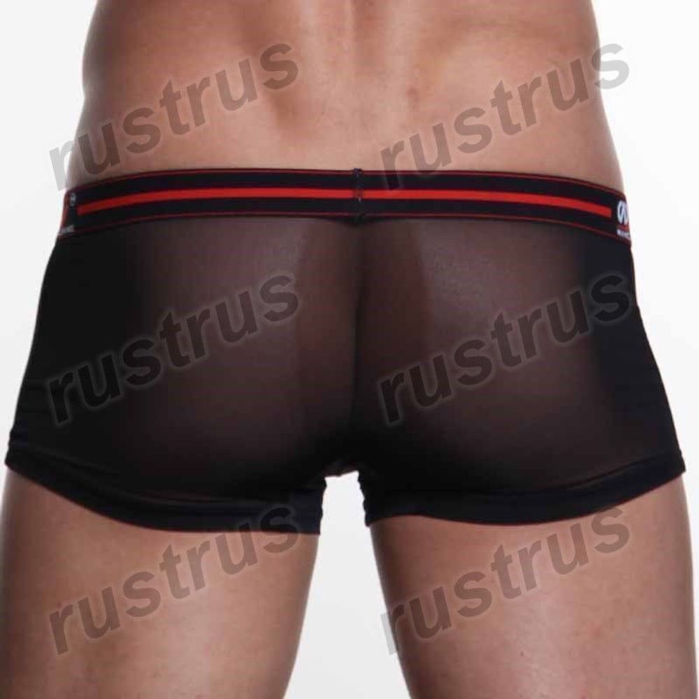 Мужские трусы хипсы черные WANGJIANG WG00106