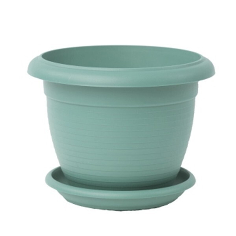 ГОРШОК Терра + поддон 6 л., Нефрит