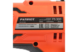 Безударная дрель PATRIOT FS 300 120301400, 0-400/0-1390 об/мин, 1.2 кг