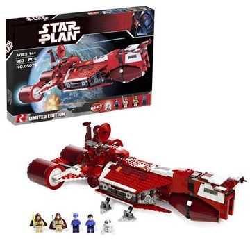 Конструктор  Star Wars 7665 " Звездные войны "Крейсер Республиканцев"  , 963  дет.