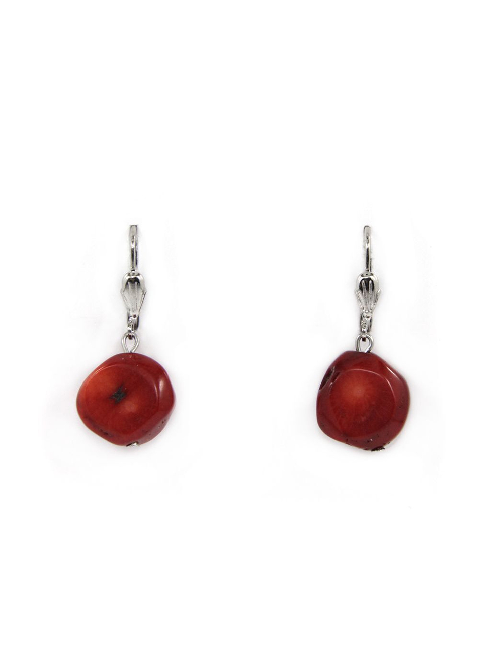 Серьги из коралла kose996-kr