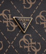 Сумка-шопер 2в1 VIKKY LARGE TOTE Guess - каштановый(HWOS69 95290)