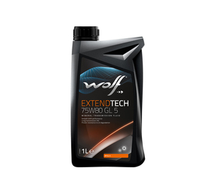 Масло трансмиссионное Wolf ExtendTech 75W80 1 л