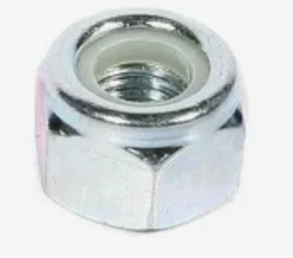 Гайка  8х1.25 с нейлоновым кольцом (ОАО «БелЗАН») (уп25/50шт)