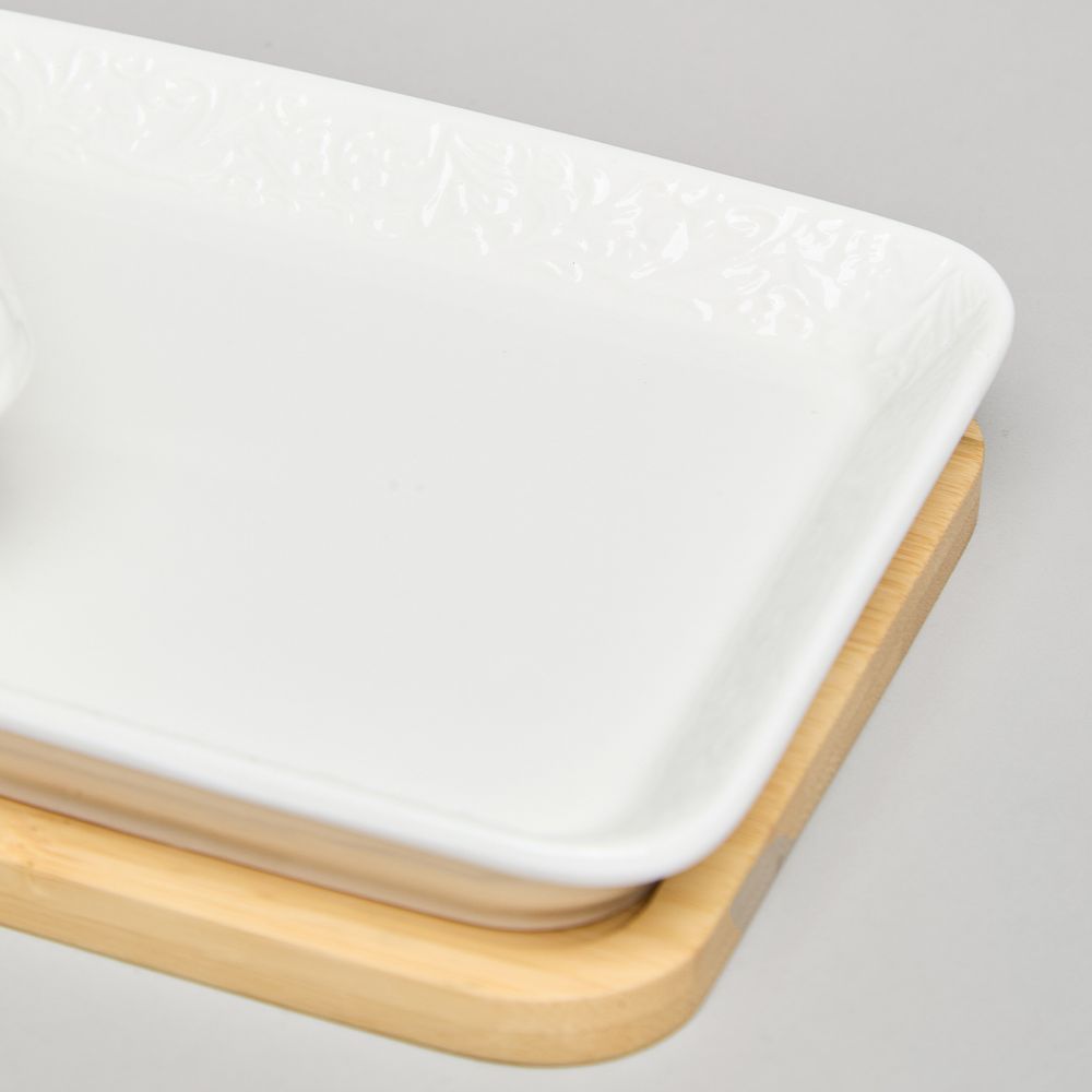 МАСЛЕНКА LEFARD "MUSE" НА ДЕР. ПОДСТАВКЕ 17*12,5*8 СМ