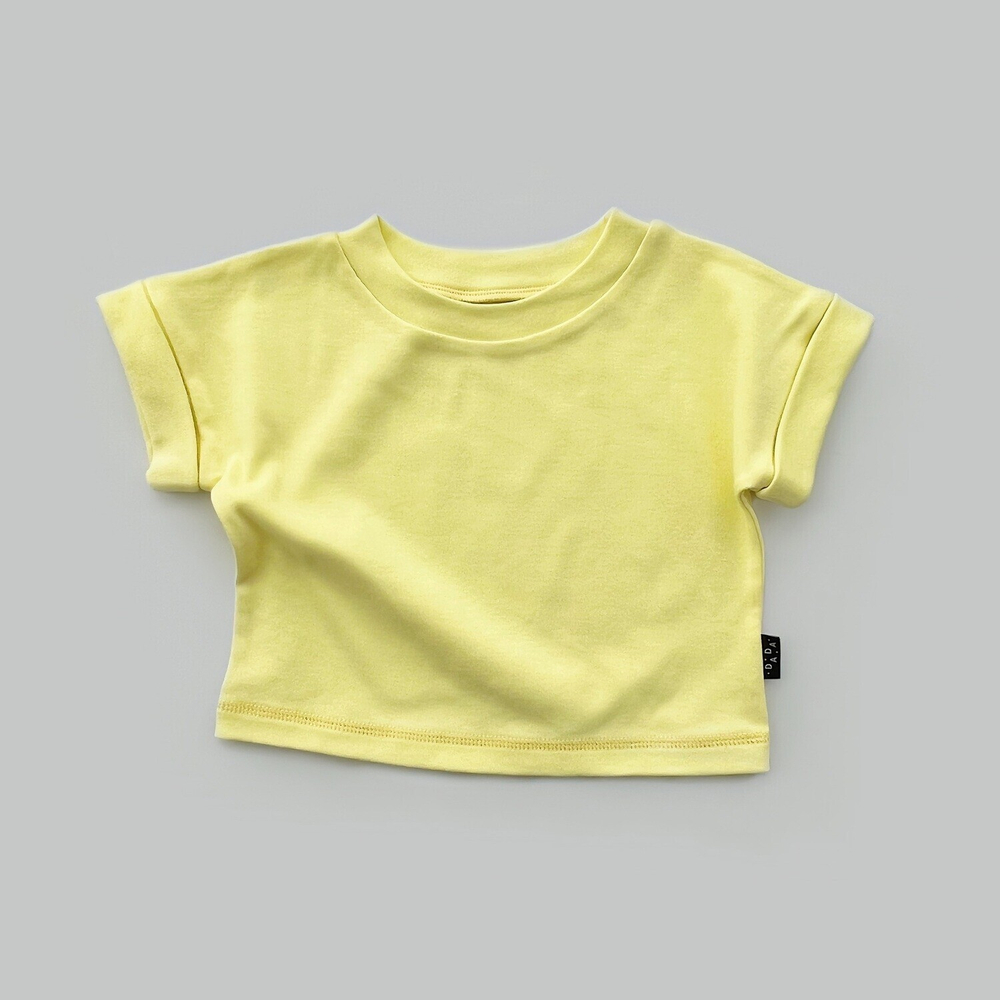 Футболка SQUARE (светло-желтый)