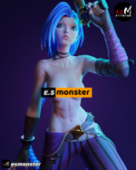 Фигуркаел Джинкс Лига легенд Jinx League of Legends